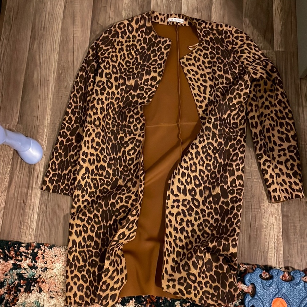 Zara Leopard Jacket
